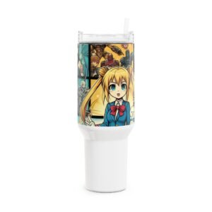 Stanley 1913 Tumbler | Anime and Geek Drinkware | Colorful Cartoon Tumbler for Fans