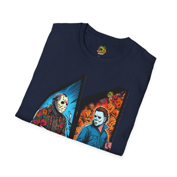 Jason Voorhees & Michael Myers Funny Halloween Shirt - Image 52