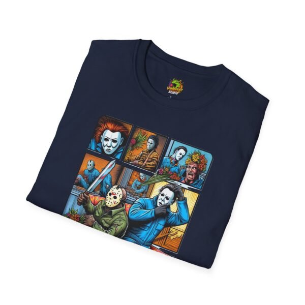 Jason Voorhees & Michael Myers Funny Shirt | Halloween Horror Tee - Image 52