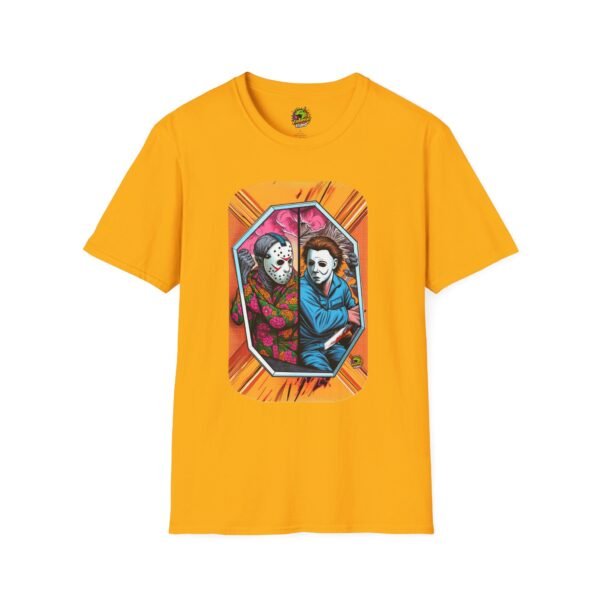 Michael Myers Vintage Shirt | Jason Voorhees Funny Horror Tee - Image 13