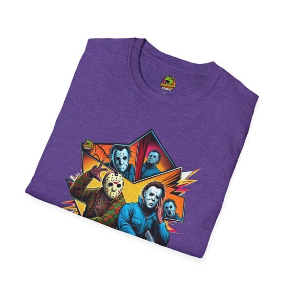 Jason Voorhees & Michael Myers Shirt | Funny Halloween Horror Tee - Image 56