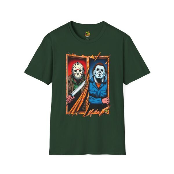 Michael Myers Vintage Tee | Jason Voorhees Funny Picnic Scene - Image 29