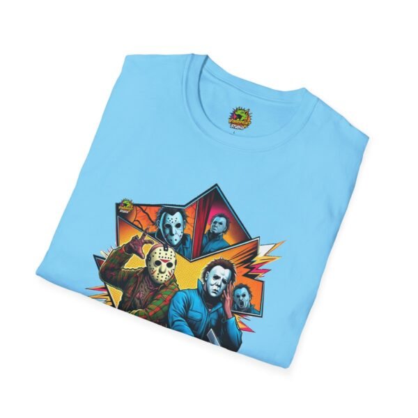 Jason Voorhees & Michael Myers Shirt | Funny Halloween Horror Tee - Image 36