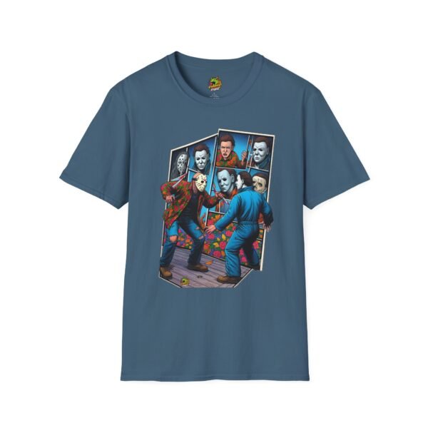 Funny Michael Myers Shirt | Jason & Michael Horror Picnic Tee - Image 37