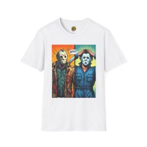 Jason Voorhees & Michael Myers Shirt | Funny Halloween Picnic Tee