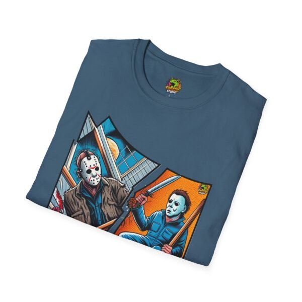 Michael Myers Vintage Shirt | Jason & Michael Halloween Picnic Tee - Image 40