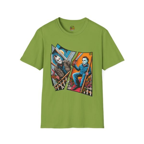 Michael Myers Vintage Shirt | Jason & Michael Halloween Picnic Tee - Image 21