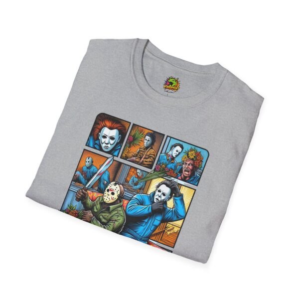 Jason Voorhees & Michael Myers Funny Shirt | Halloween Horror Tee - Image 12