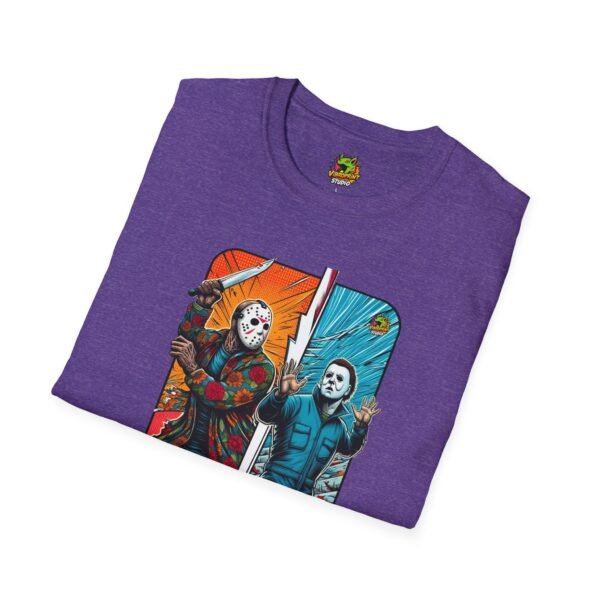 Jason Voorhees & Michael Myers Funny Horror Tee | Halloween Shirt - Image 56