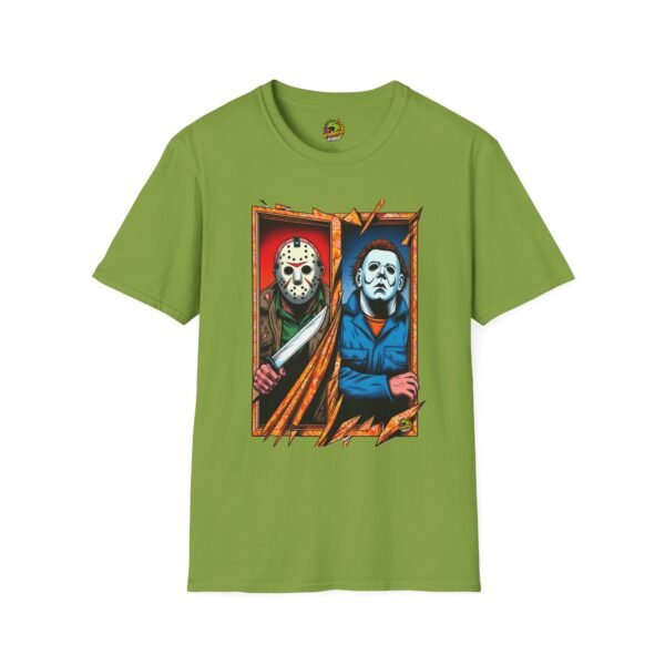 Michael Myers Vintage Tee | Jason Voorhees Funny Picnic Scene - Image 21