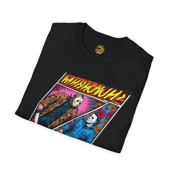 Michael Myers Funny Vintage Halloween Shirt | Horror Tee - Image 8