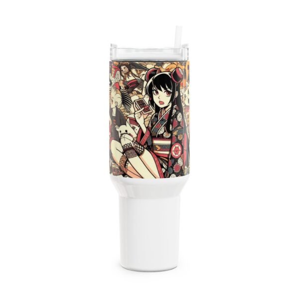 Stanley 1913 Tumbler | Geek Drinkware for Anime Fans | Colorful Cartoon Tumbler