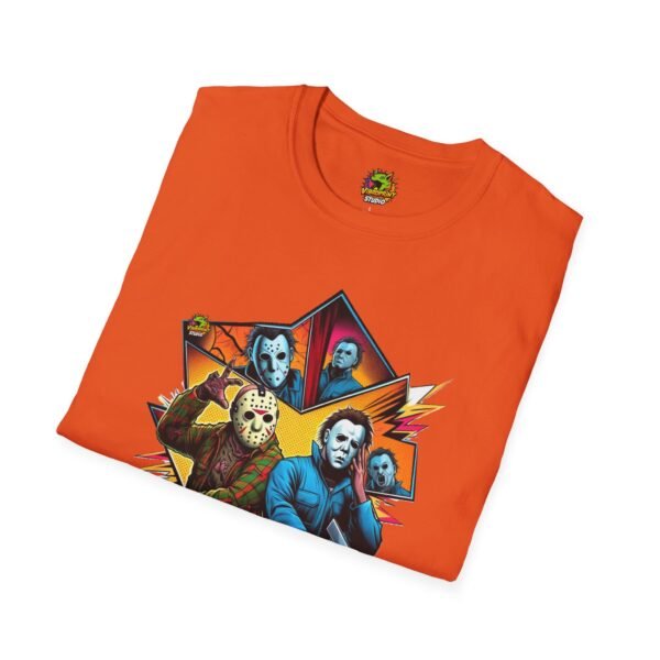 Jason Voorhees & Michael Myers Shirt | Funny Halloween Horror Tee - Image 20