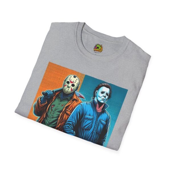 Michael Myers Vintage Shirt | Jason Voorhees Funny Horror Tee - Image 12