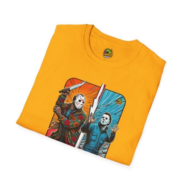 Jason Voorhees & Michael Myers Funny Horror Tee | Halloween Shirt - Image 16