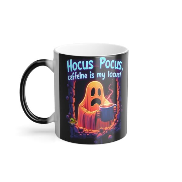 Hocus Pocus Mug | Color Changing Heat Sensitive Mug | Witchy Coffee Cup | Halloween Drinkware | Spooky Fall Mug | Christmas Gift Idea - Image 3