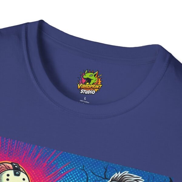 Jason Voorhees & Michael Myers Shirt | Funny Vintage Halloween Tee - Image 47