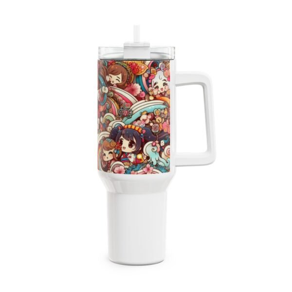 Stanley Tumbler | Comics Themed Tumbler | Colorful Geek Drinkware for Anime and Cartoon Fans - Image 4