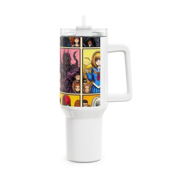 Stanley Tumbler | Comics and Anime Themed Tumbler for Geeks | Colorful Geek Drinkware - Image 4
