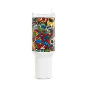 Stanley Comics Themed Tumbler | Colorful Drinkware for Anime and Pop Culture Fans | Geek Tumbler