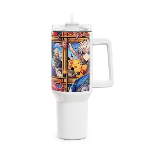 Stanley 1913 Tumbler | Colorful Anime and Comics Tumbler | Geek Drinkware for Gamers - Image 4
