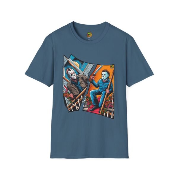 Michael Myers Vintage Shirt | Jason & Michael Halloween Picnic Tee - Image 37