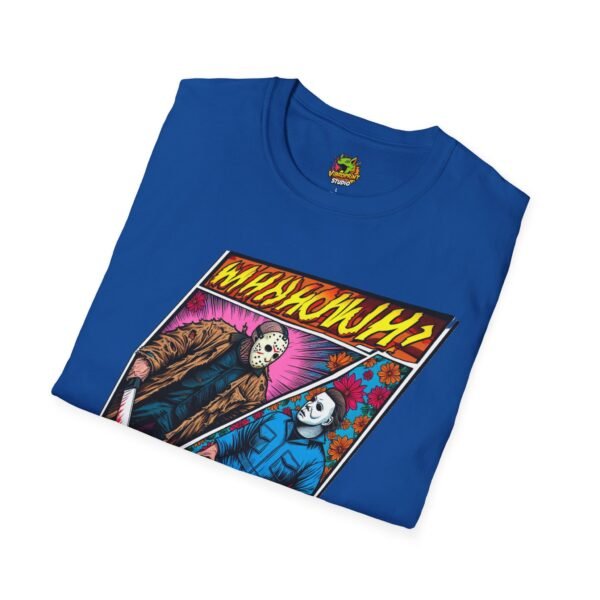 Michael Myers Funny Vintage Halloween Shirt | Horror Tee - Image 44