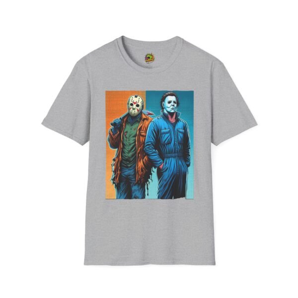 Michael Myers Vintage Shirt | Jason Voorhees Funny Horror Tee - Image 9