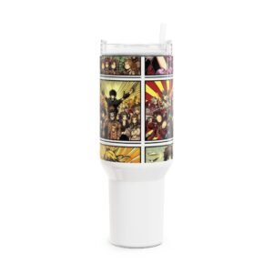 Stanley Tumbler | Comics and Anime Fans Drinkware | Colorful Geek Tumbler for Gamers