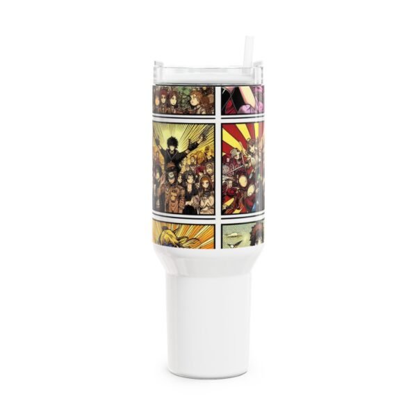 Stanley Tumbler | Comics and Anime Fans Drinkware | Colorful Geek Tumbler for Gamers