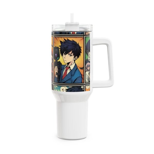 Stanley 1913 Tumbler | Comics and Anime Fans Drinkware | Colorful Geek Tumbler - Image 4