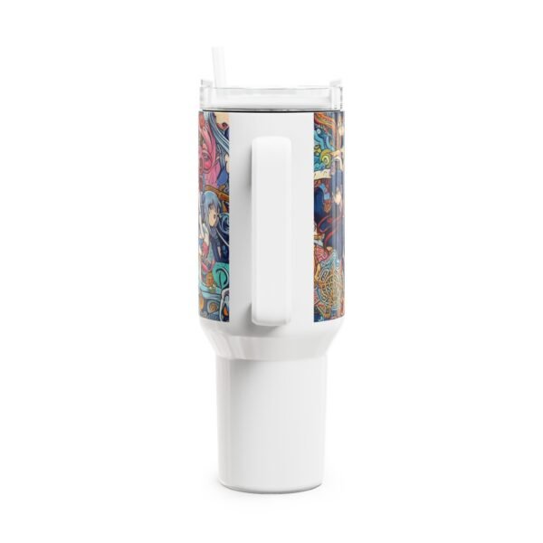 Stanley 1913 Tumbler | Anime Geek Drinkware | Colorful Cartoon Tumbler - Image 3
