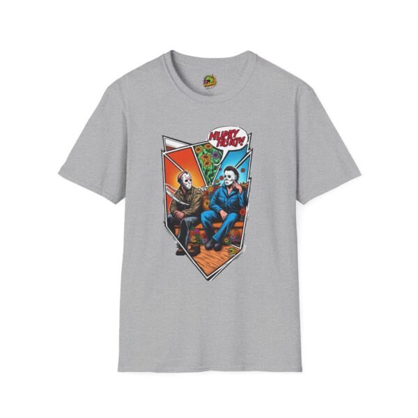 Michael Myers Shirt | Jason & Michael Picnic T-Shirt | Funny Horror Tee - Image 9