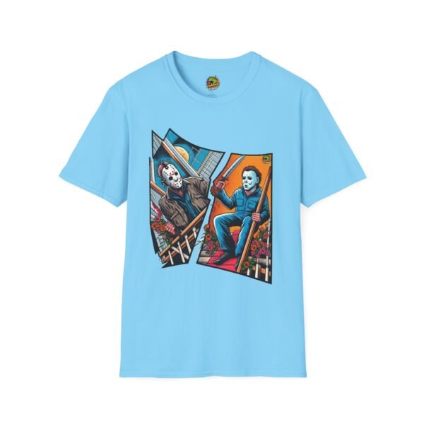 Michael Myers Vintage Shirt | Jason & Michael Halloween Picnic Tee - Image 33