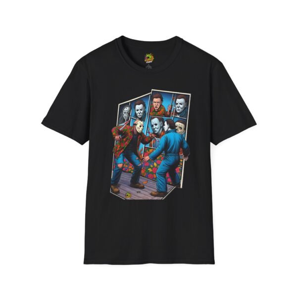 Funny Michael Myers Shirt | Jason & Michael Horror Picnic Tee - Image 5