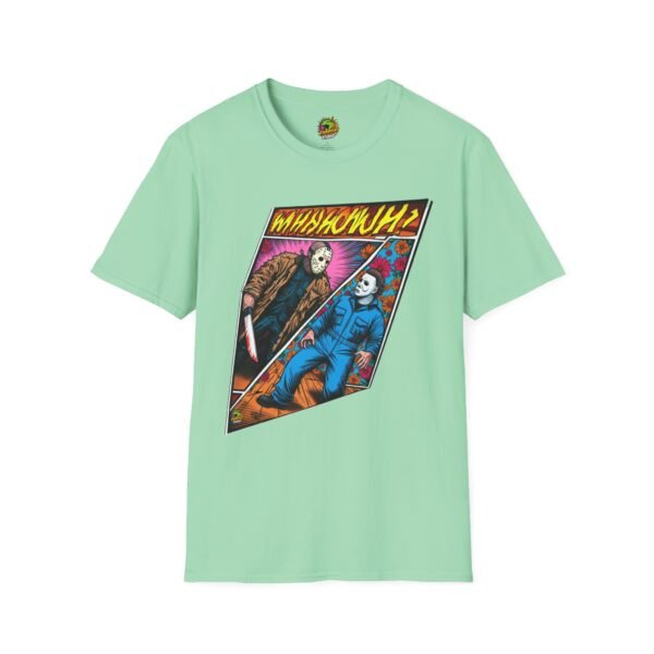Michael Myers Funny Vintage Halloween Shirt | Horror Tee - Image 25