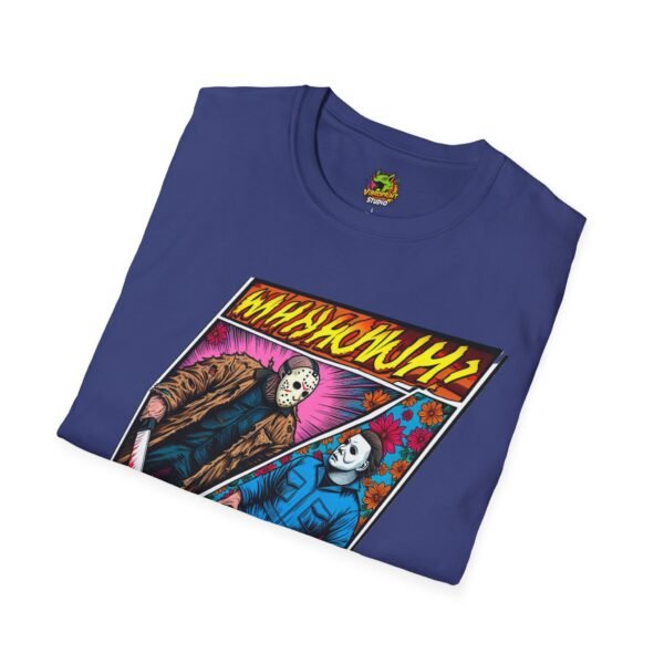 Michael Myers Funny Vintage Halloween Shirt | Horror Tee - Image 48