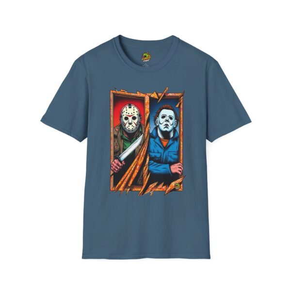 Michael Myers Vintage Tee | Jason Voorhees Funny Picnic Scene - Image 37