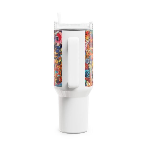 Owala Bottle | Colorful Anime Tumbler for Gamers & Geeks | Insulated Drinkware - Image 3