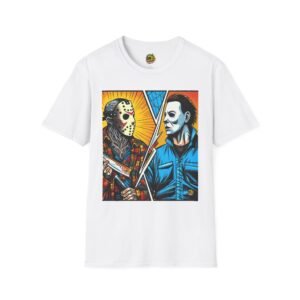 Jason & Michael Halloween Shirt | Funny Vintage Horror Tee