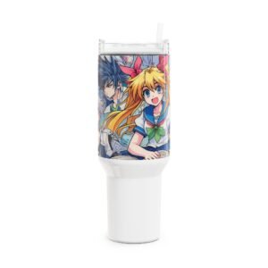Stanley Tumbler | Geek Drinkware for Anime and Comic Fans | Colorful Cartoon Tumbler