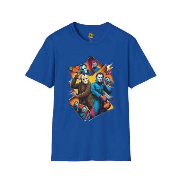 Jason Voorhees & Michael Myers Shirt | Funny Halloween Horror Tee - Image 41