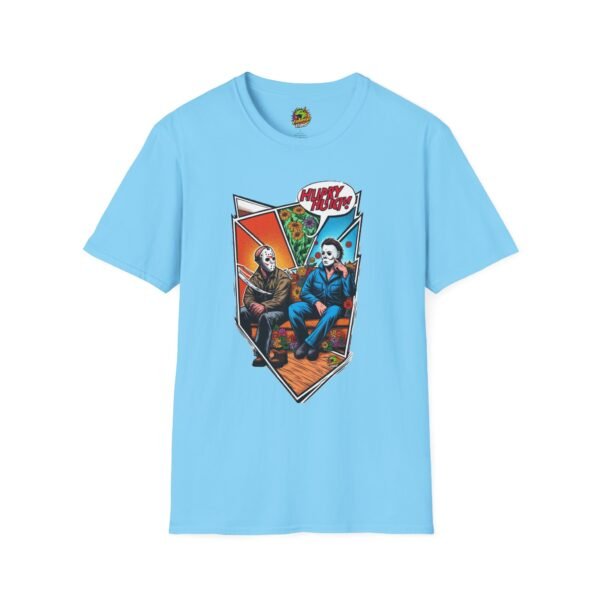 Michael Myers Shirt | Jason & Michael Picnic T-Shirt | Funny Horror Tee - Image 33