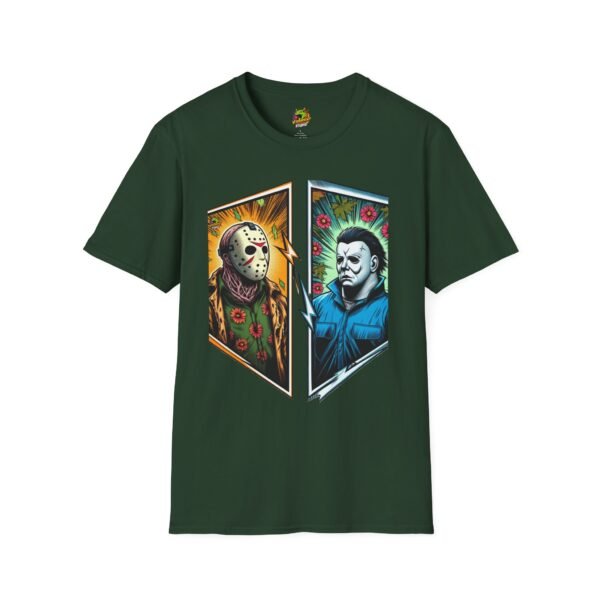 Michael Myers Shirt | Jason Voorhees Funny Vintage Horror Tee - Image 29
