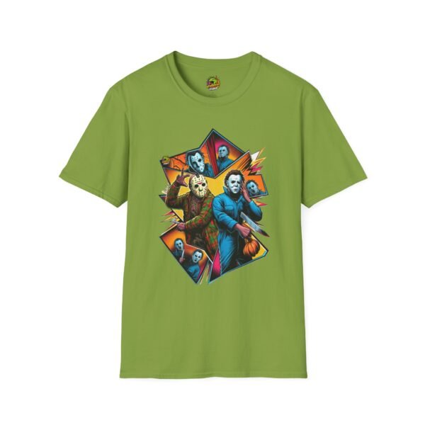Jason Voorhees & Michael Myers Shirt | Funny Halloween Horror Tee - Image 21