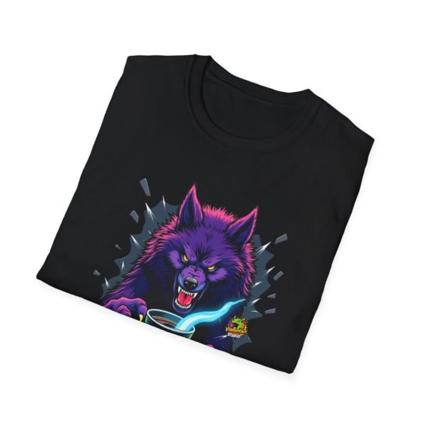 Fall Seasoned Shirt | Hocus Pocus Shirt | Fall Season Shirt | Retro 80s Neon | Halloween Tee  | Pumpkin Spice Gift | Cat Lover Shirt - Image 4