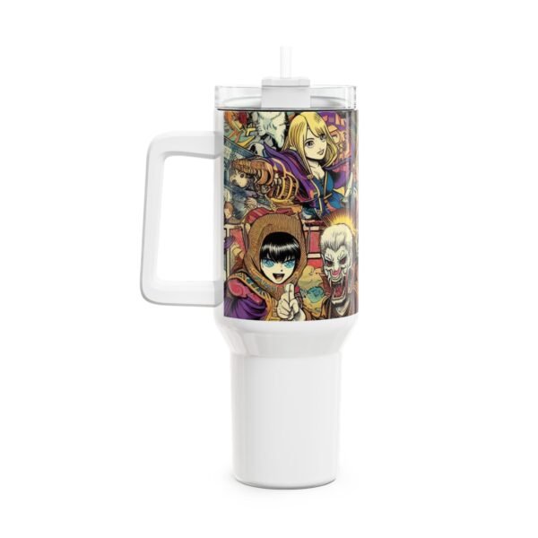 Stanley 1913 Tumbler | Colorful Geek Drinkware for Anime and Comics Fans | Cartoon Tumbler - Image 2