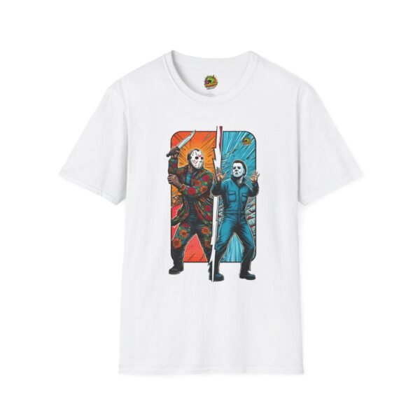 Jason Voorhees & Michael Myers Funny Horror Tee | Halloween Shirt