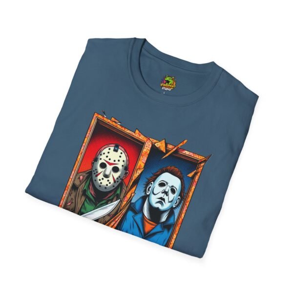 Michael Myers Vintage Tee | Jason Voorhees Funny Picnic Scene - Image 40