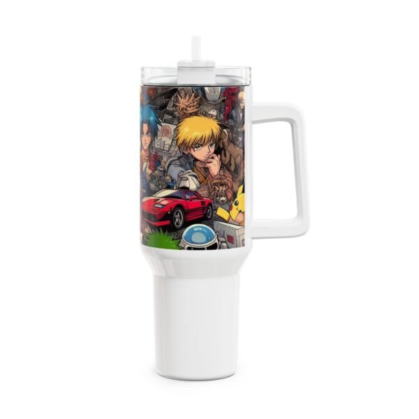 Stanley Tumbler | Colorful Geek Drinkware for Anime Fans | Comics and Cartoon Tumbler - Image 4